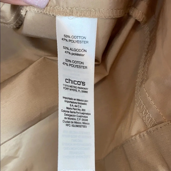 Zenergy By Chico’s Zipper Roll Up Sleeve Jacket Chico’s Sizing 0 - Picture 7 of 9